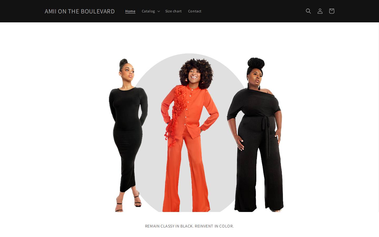 amiiontheboulevard.com homepage screenshot