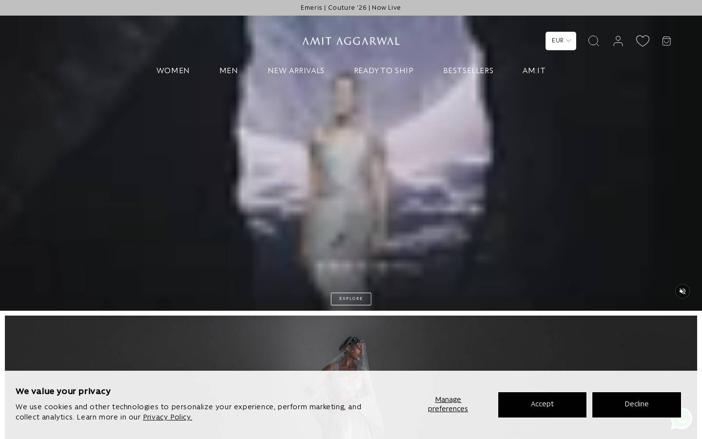 amitaggarwal.com homepage screenshot