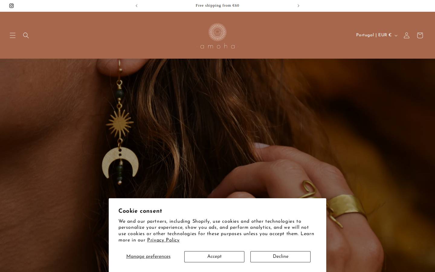 amoha.nl homepage screenshot