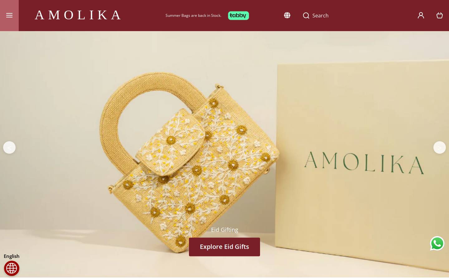 amolikabyanika.com homepage screenshot