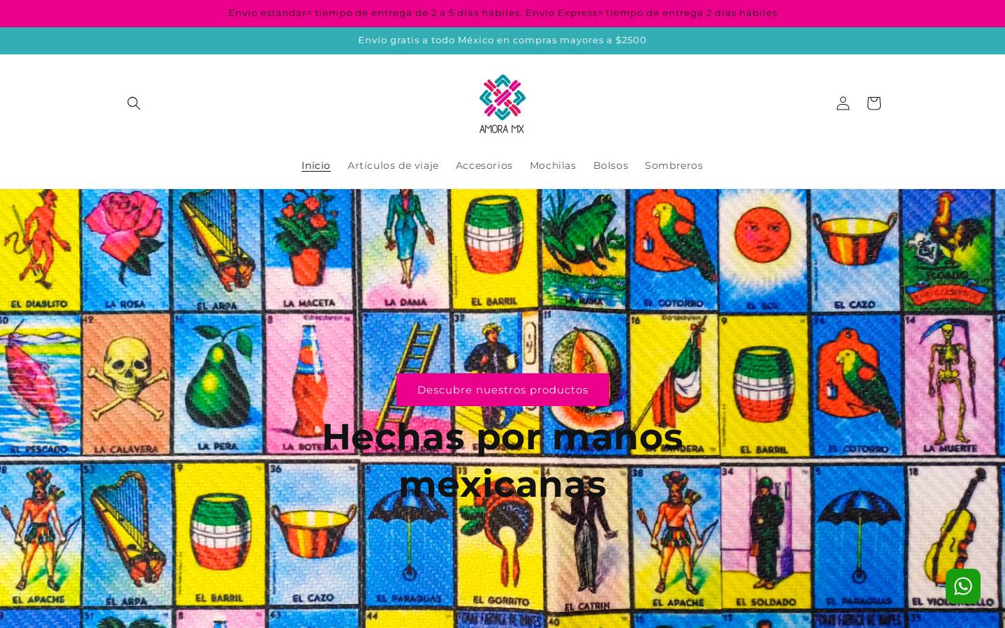 amoramxartesanal.com homepage screenshot
