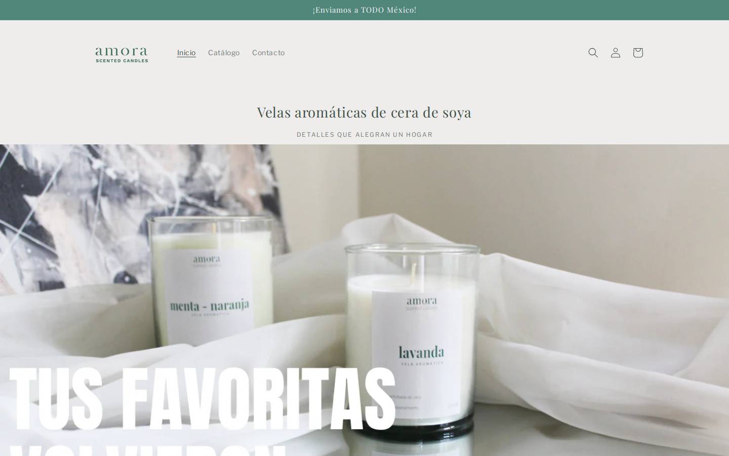 amoravelas.com homepage screenshot