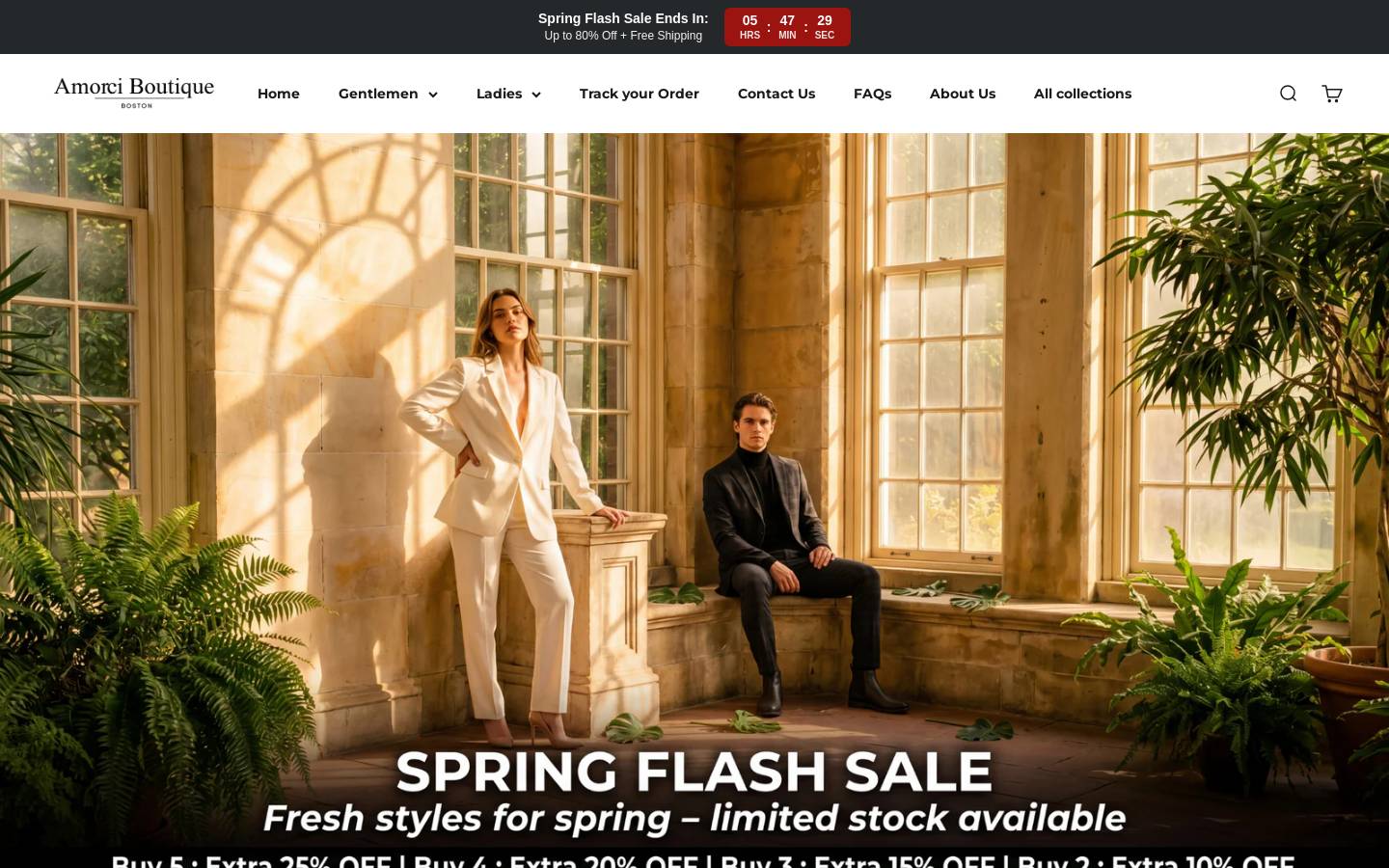 amorci.com homepage screenshot
