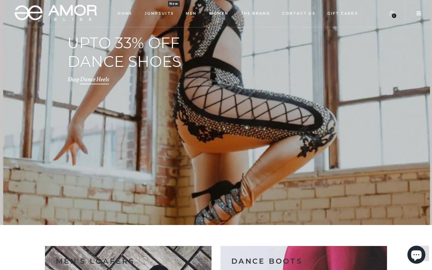 amorelise.com homepage screenshot