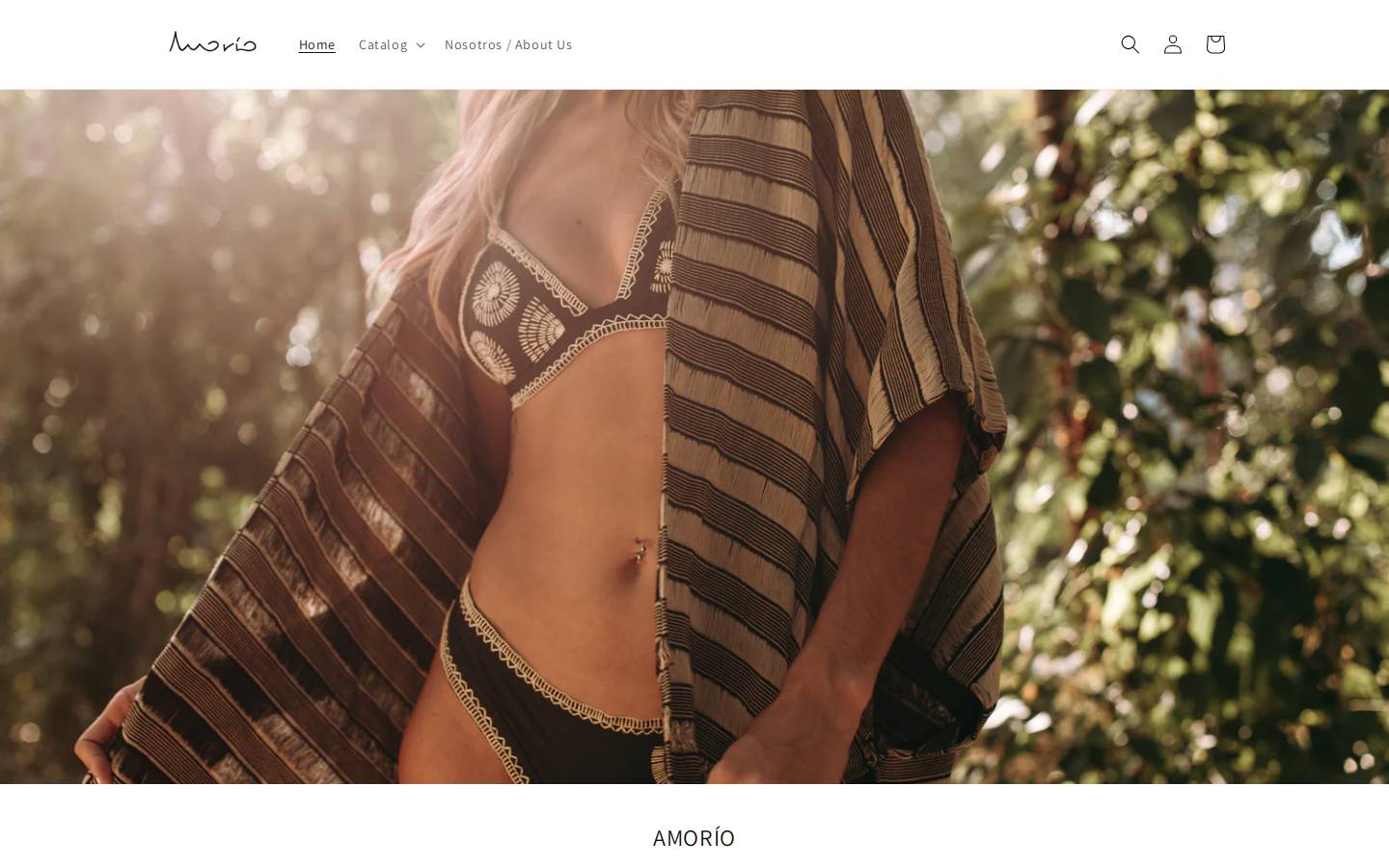 amorio.com.mx homepage screenshot