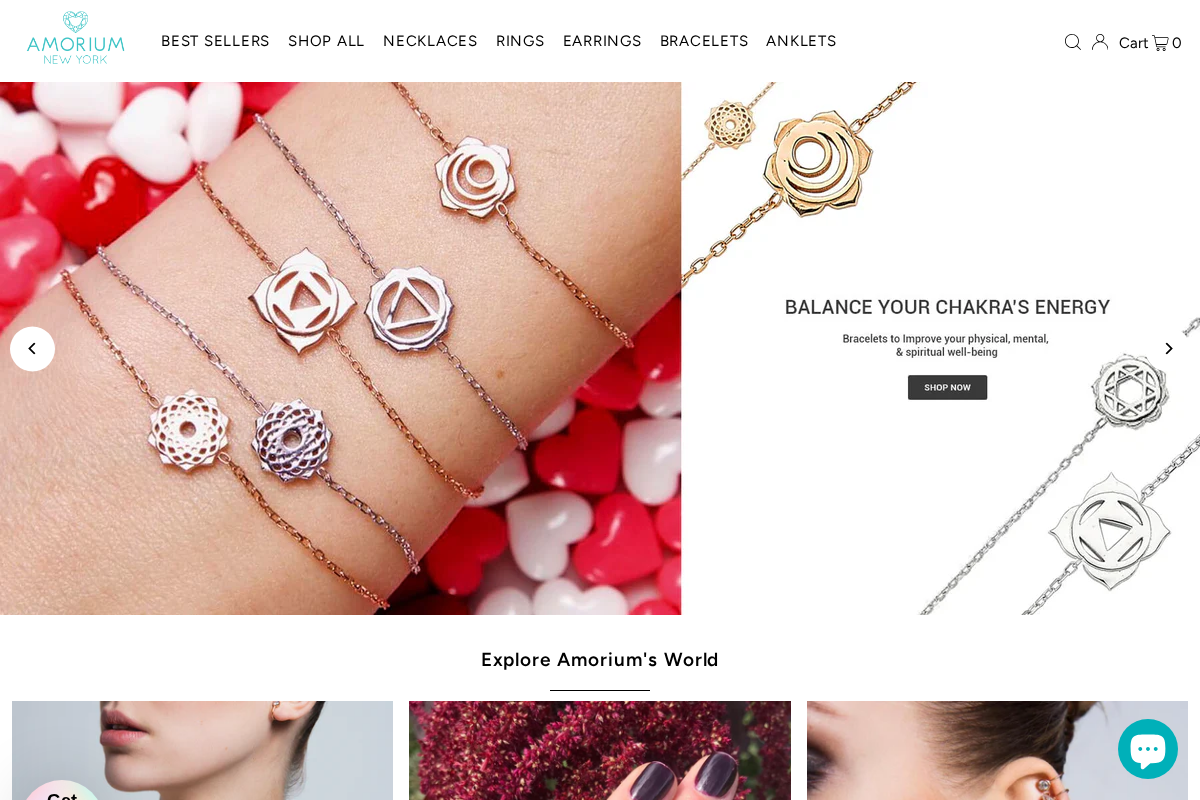 amorium.com homepage screenshot