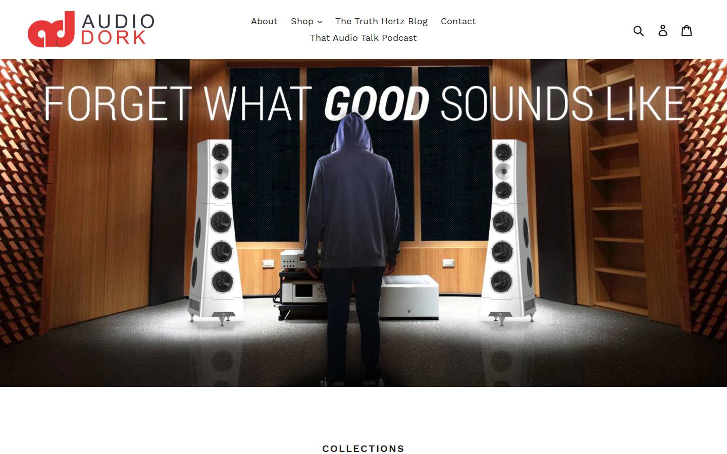 amorsound.com homepage screenshot