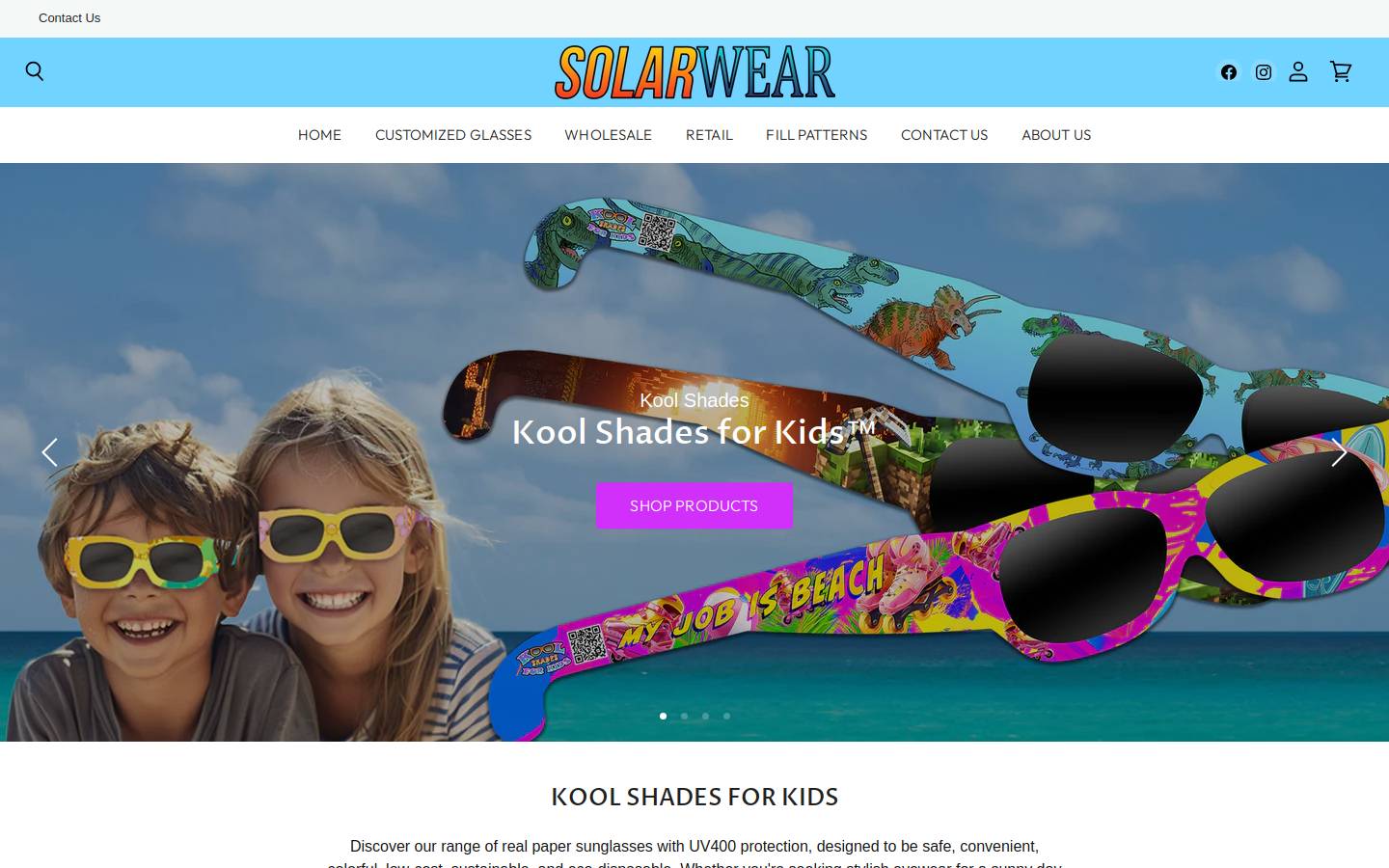 ampaperwear.com homepage screenshot
