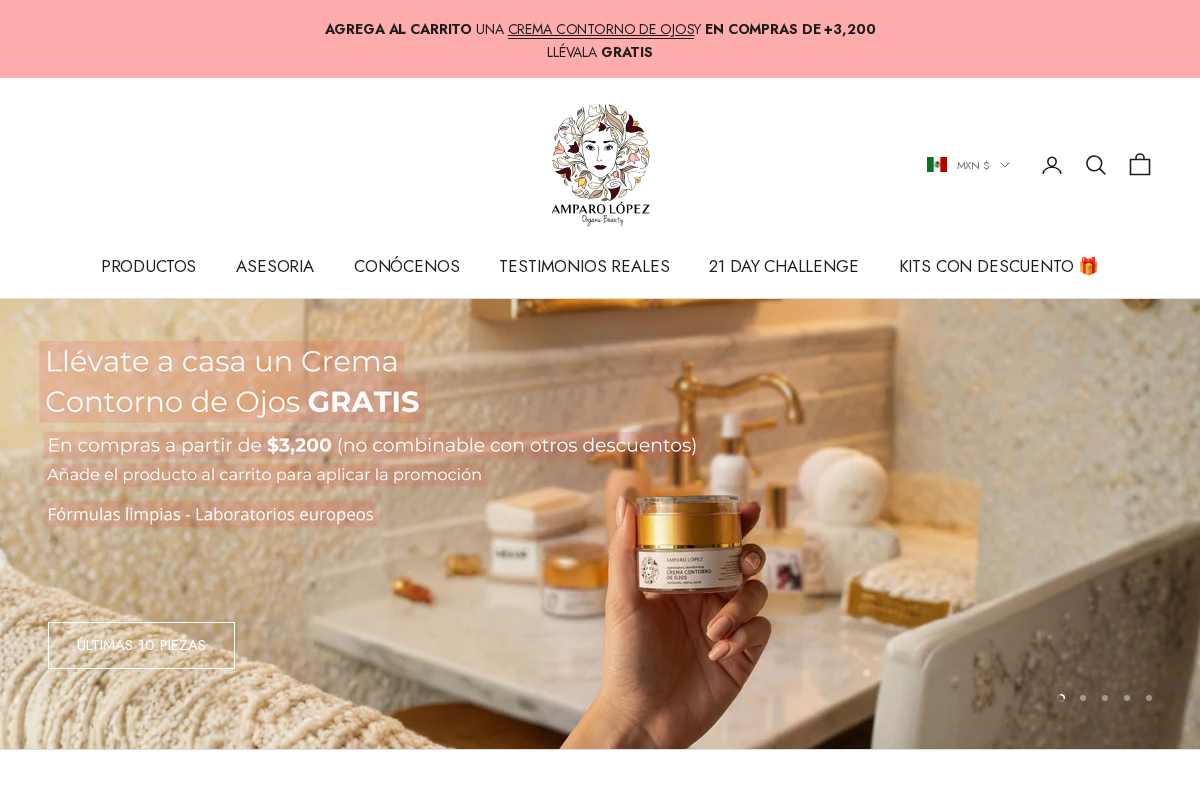 amparolopez.mx homepage screenshot