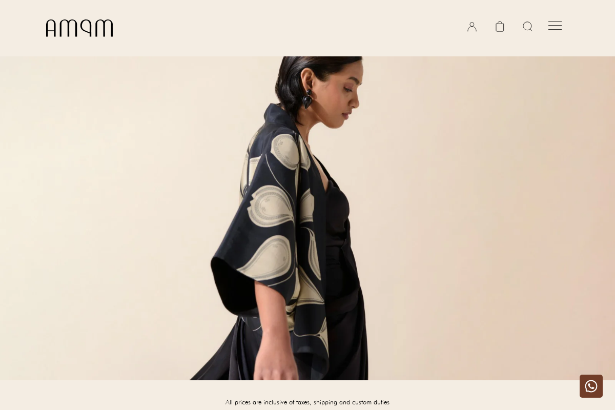 Ampm homepage screenshot