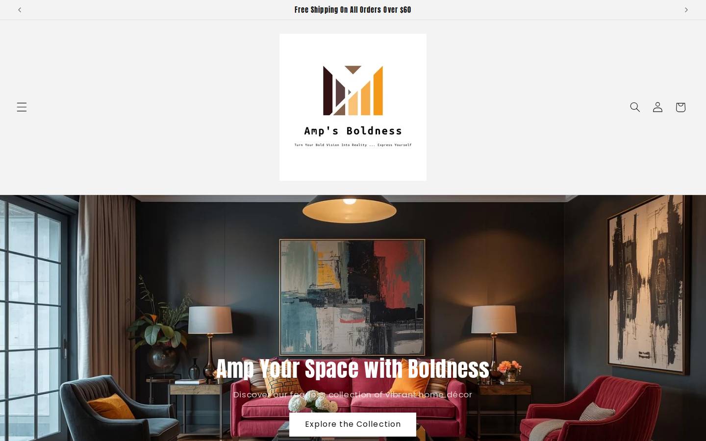 amps-boldness.com homepage screenshot