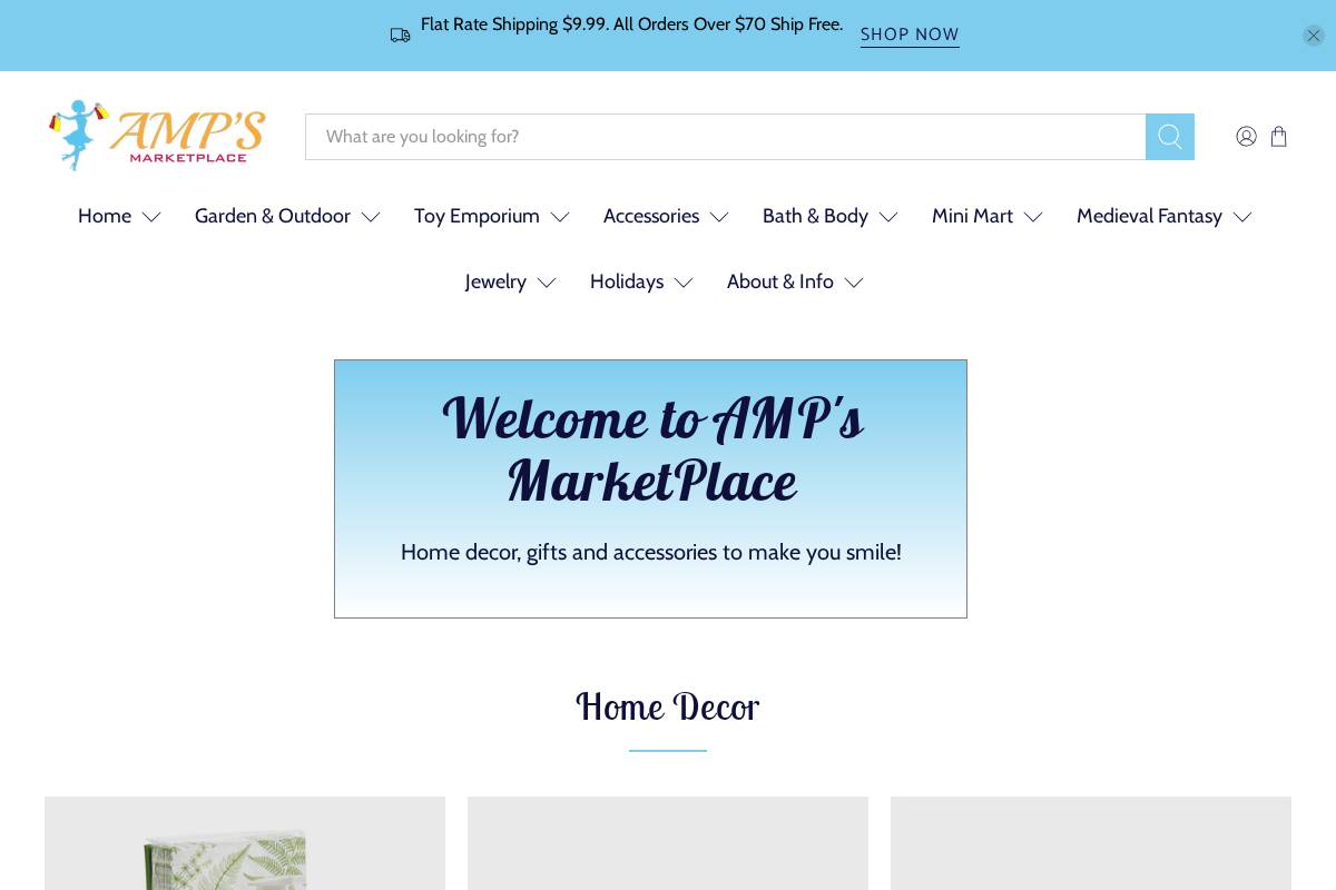 ampsmktpl.com homepage screenshot