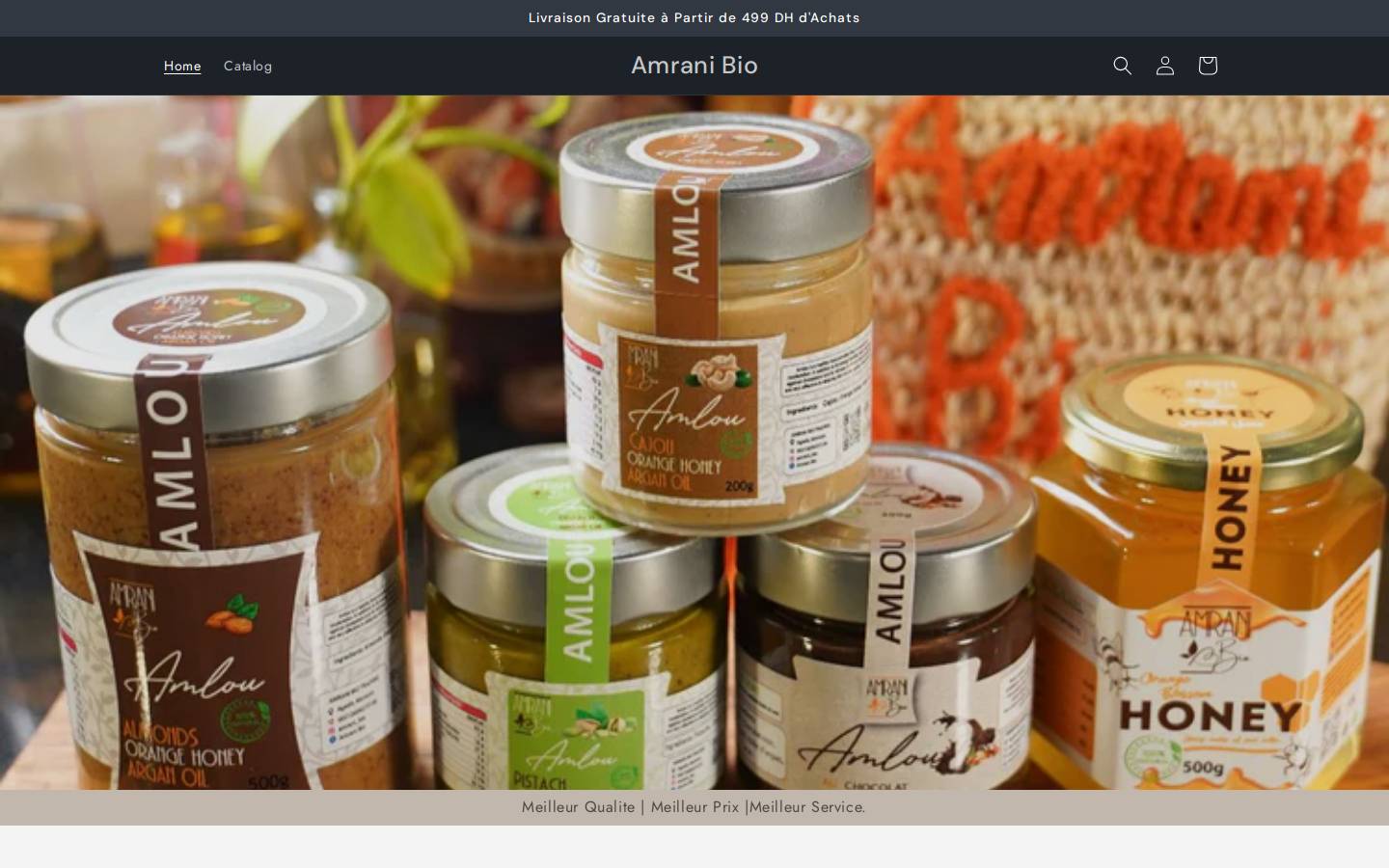 amranibio.com homepage screenshot