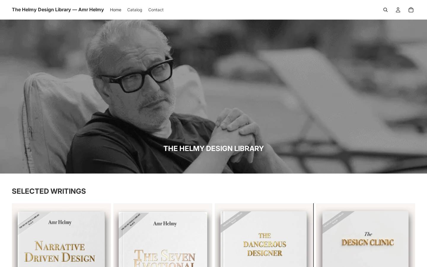 amrhelmy.com homepage screenshot