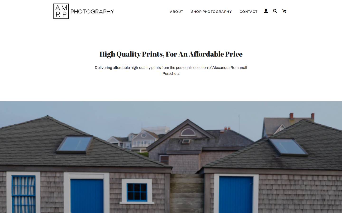 amrpphotography.com homepage screenshot