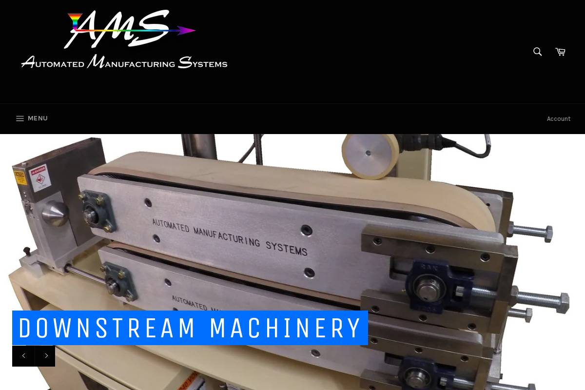 ams-plasticextrusions.com homepage screenshot