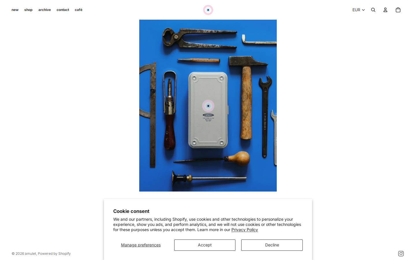 amuletcafe.com homepage screenshot