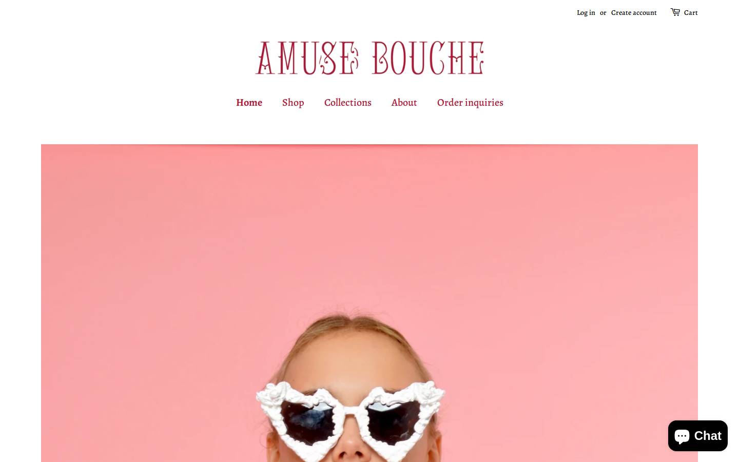 amusebouchebyao.com homepage screenshot