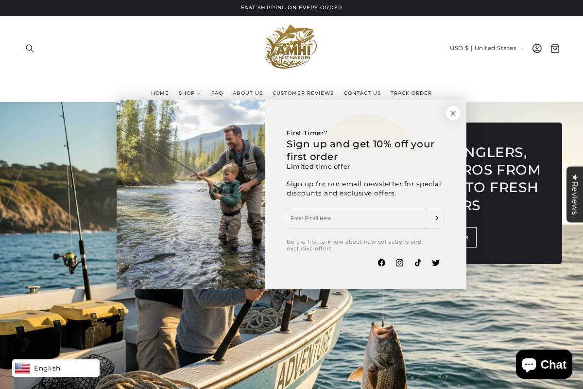 amusthaveitem.com homepage screenshot
