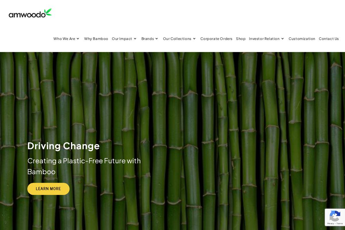 Amwoodo homepage screenshot