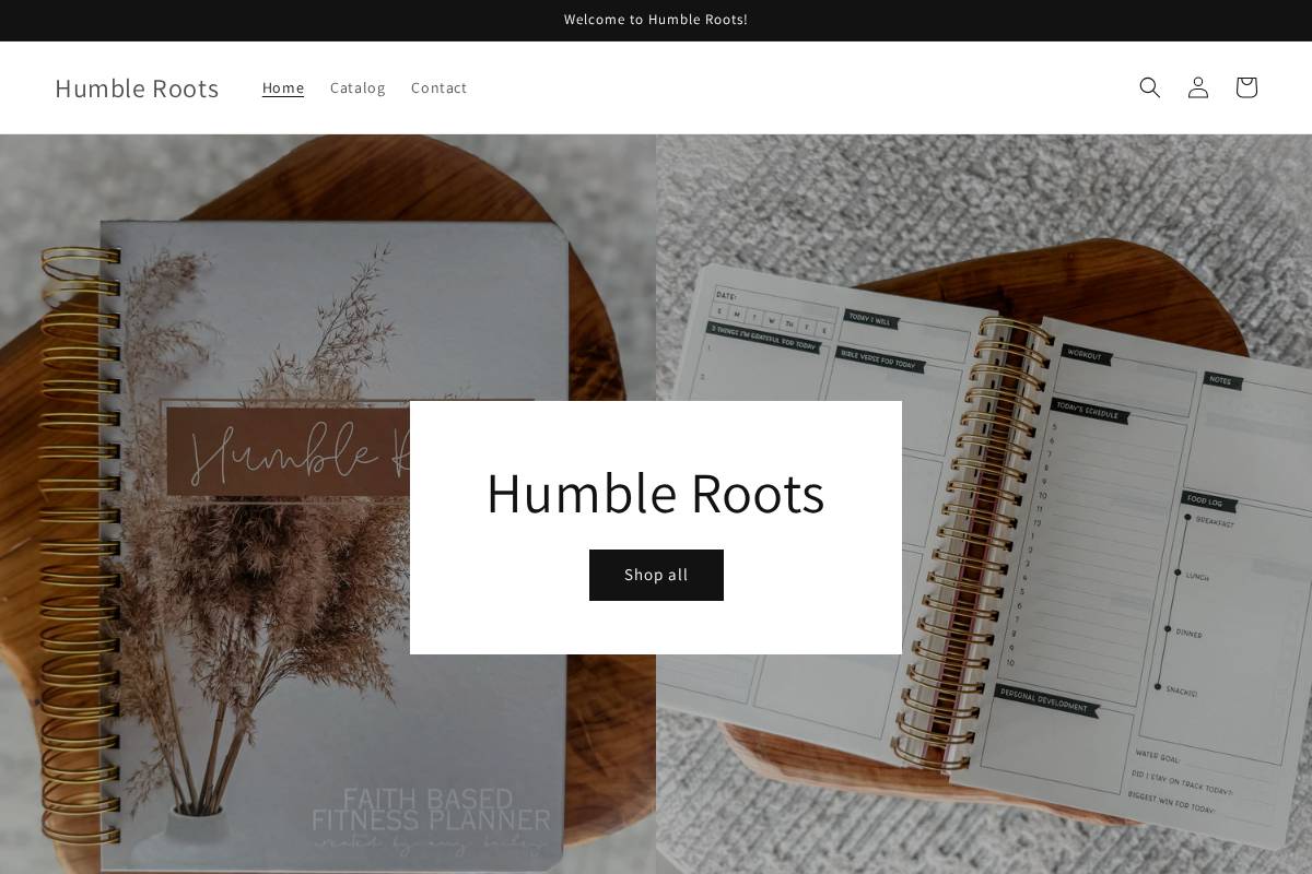 amy-bailey.com homepage screenshot