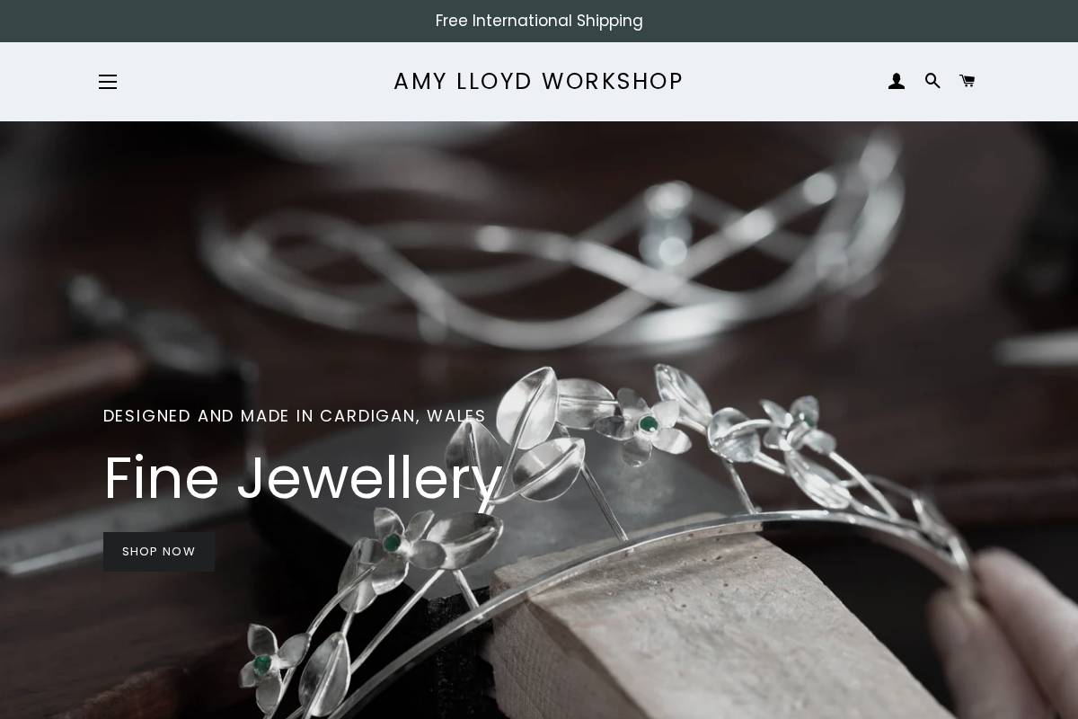 amylloyd.co.uk homepage screenshot
