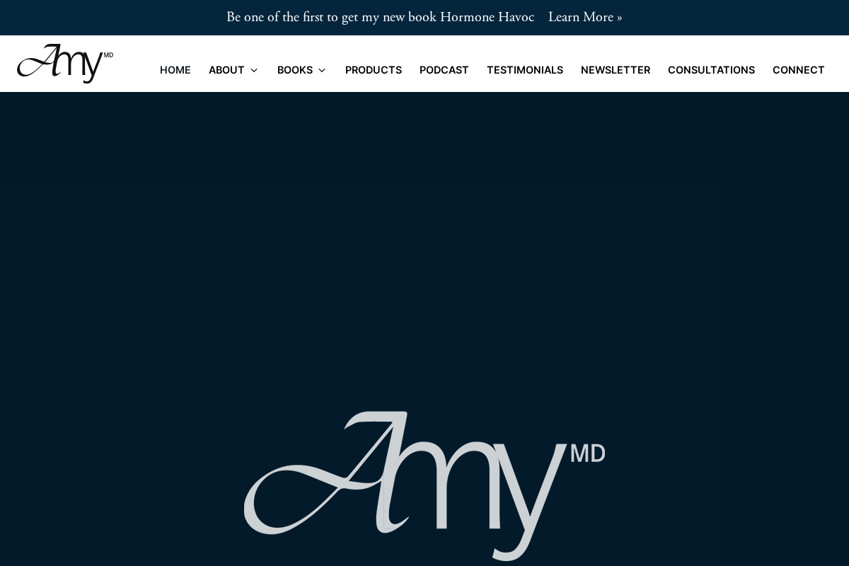 amymdwellness.com homepage screenshot
