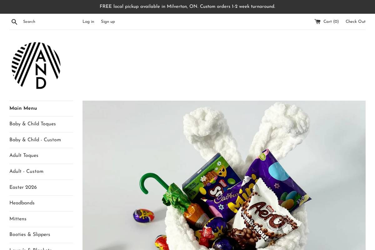 amynicoledesigns.ca homepage screenshot