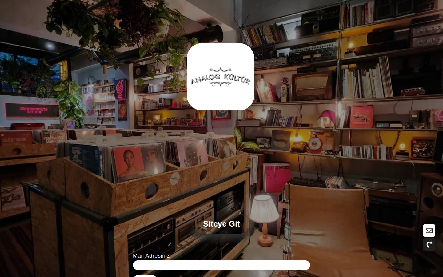 analogkultur.com homepage screenshot