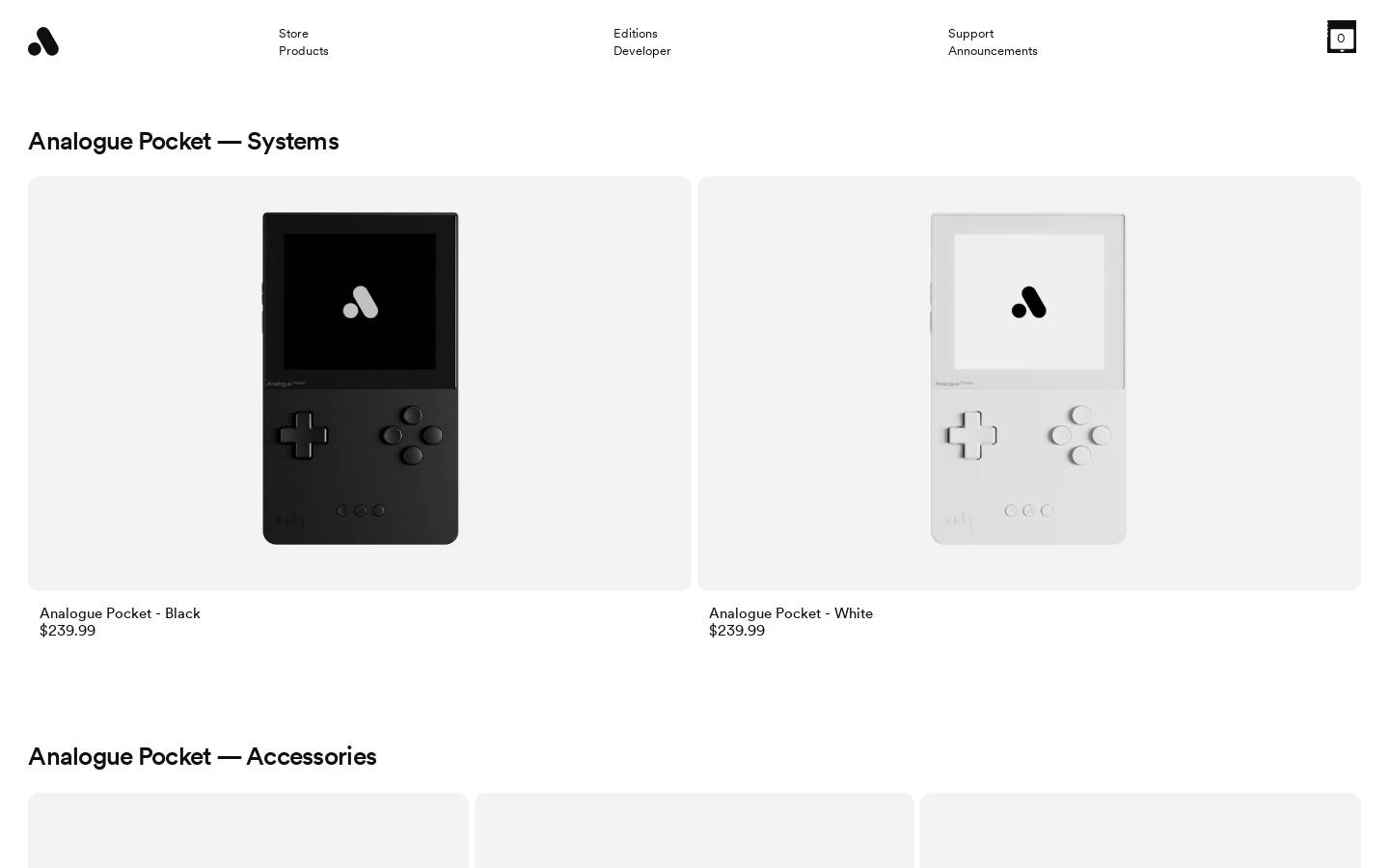 analogueinteractive.com homepage screenshot