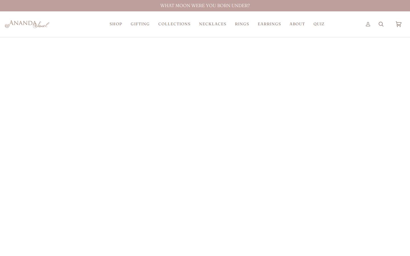 Ananda Soul homepage screenshot