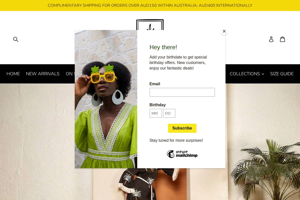 anannasa.com.au homepage screenshot