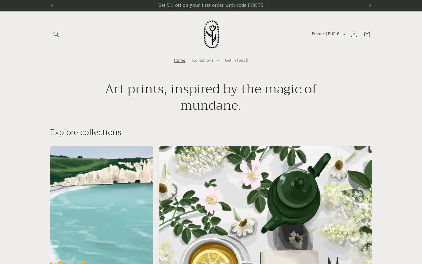 ananyaartstudio.com homepage screenshot
