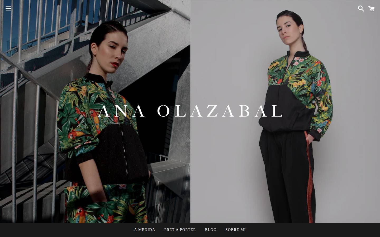 anaolazabal.com homepage screenshot