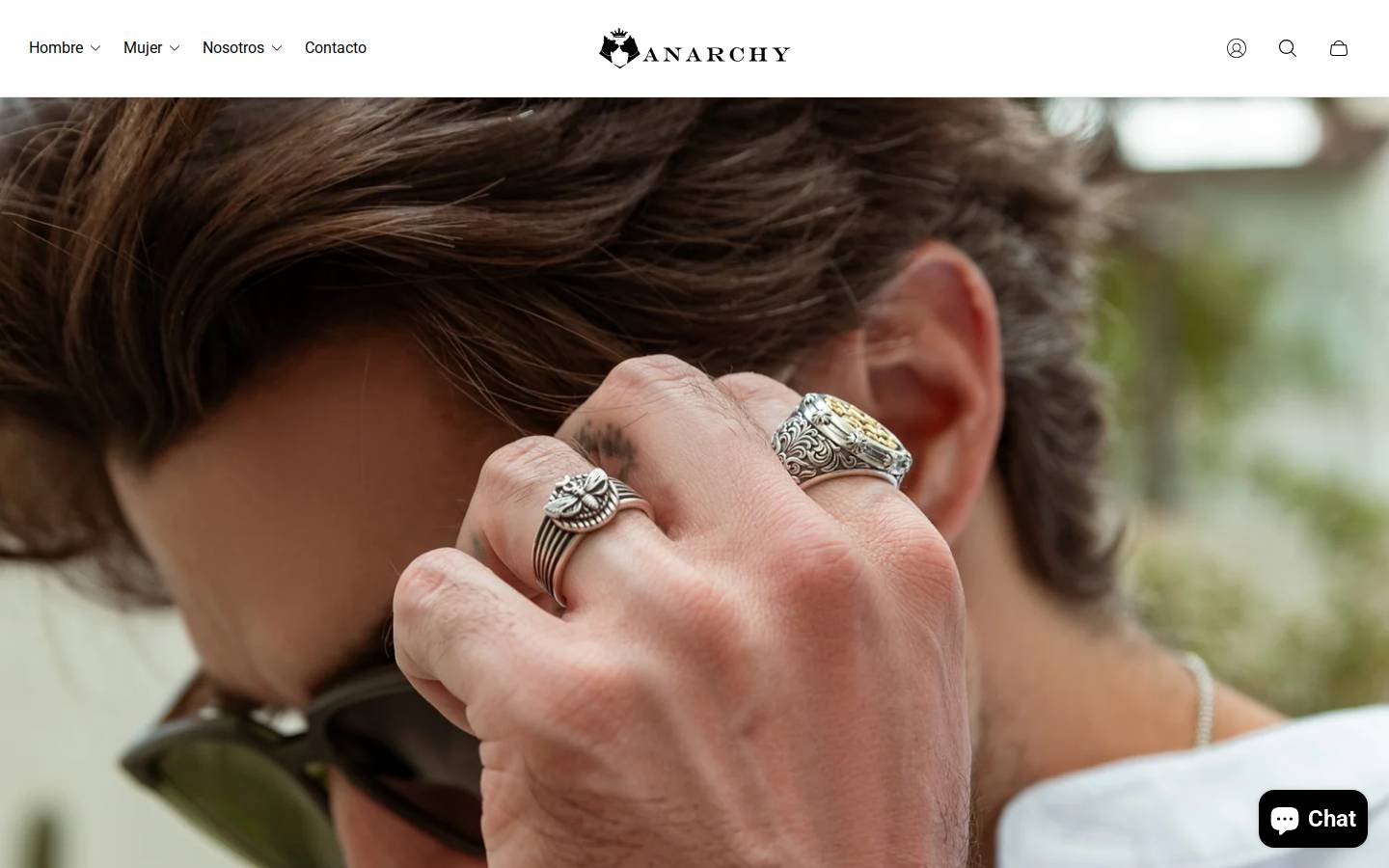 anarchystores.com homepage screenshot