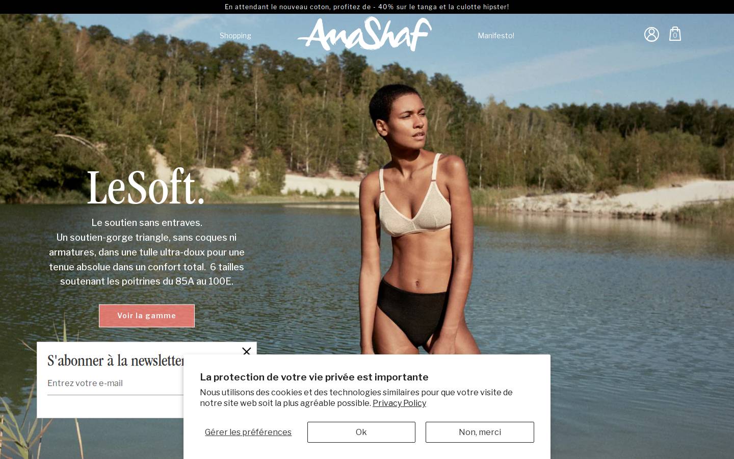 anashaf.com homepage screenshot