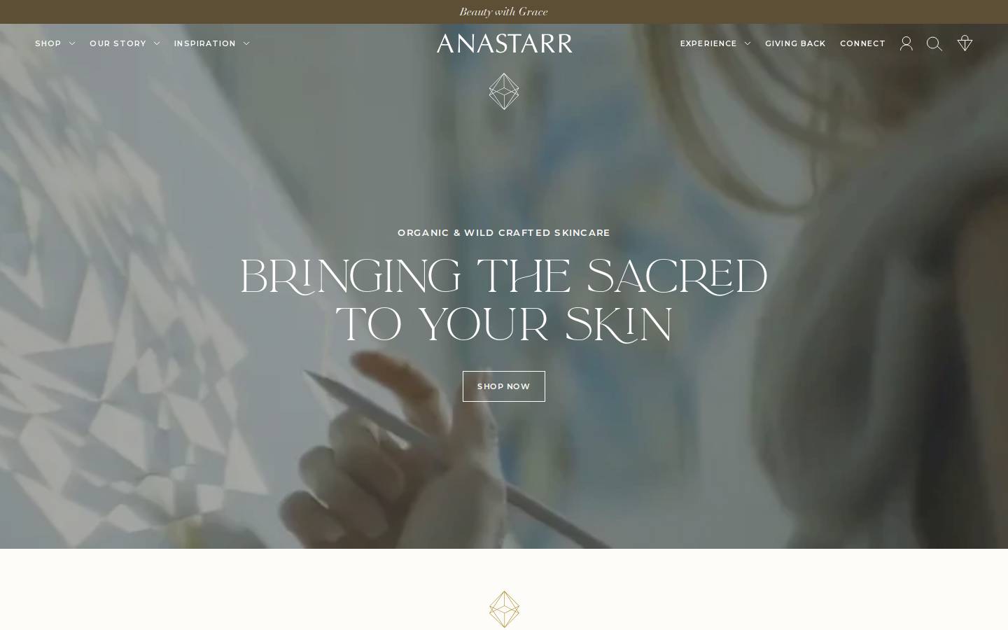 anastarr.com homepage screenshot