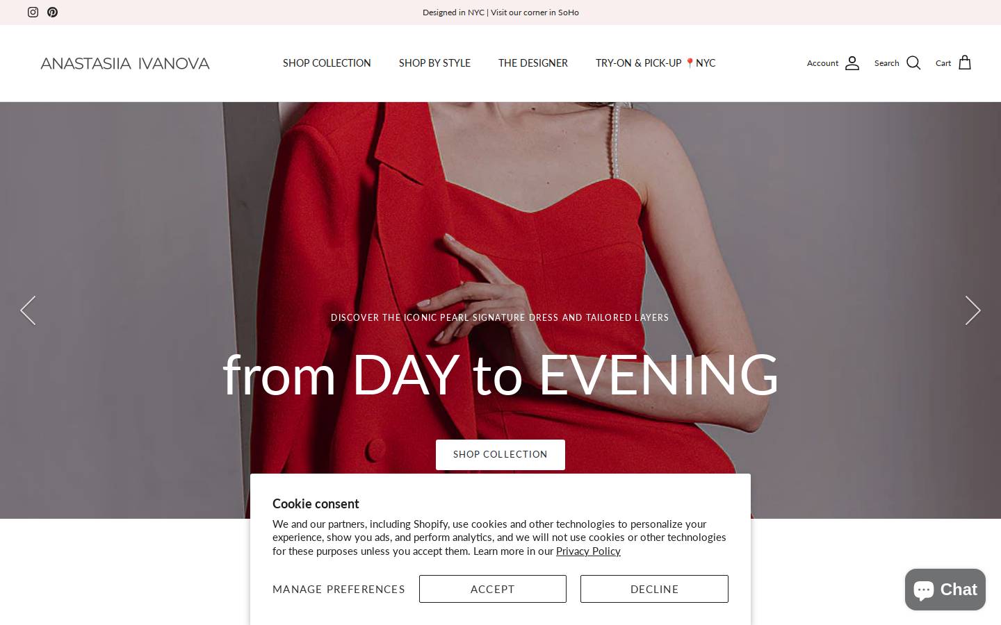 anastasiiaivanova.com homepage screenshot