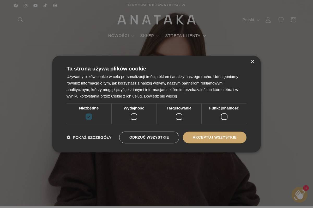 anataka.pl homepage screenshot