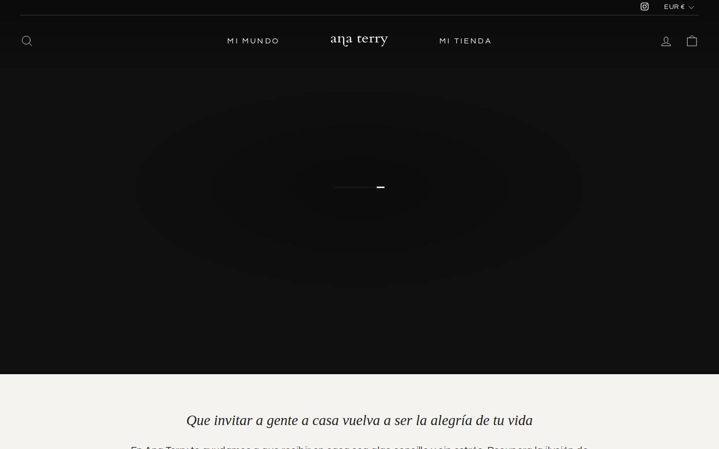 anaterry.com homepage screenshot