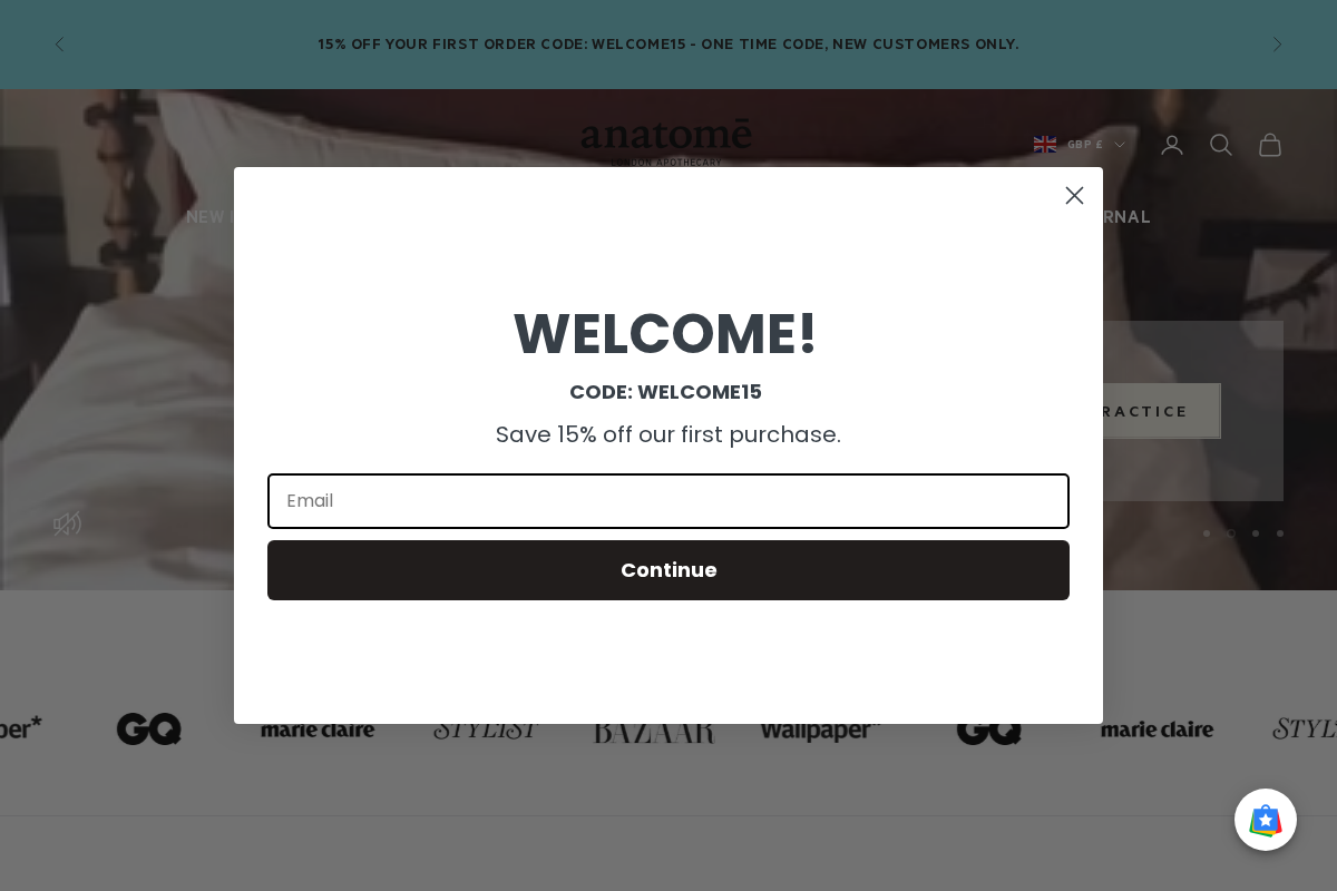 anatome.co homepage screenshot
