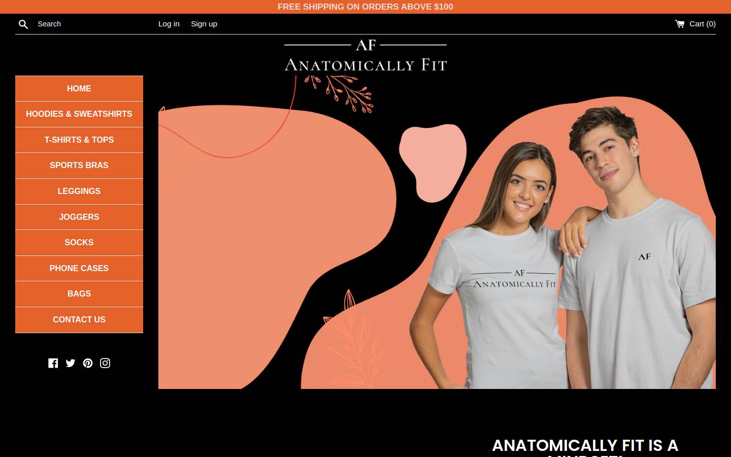 anatomicallyfit.com homepage screenshot