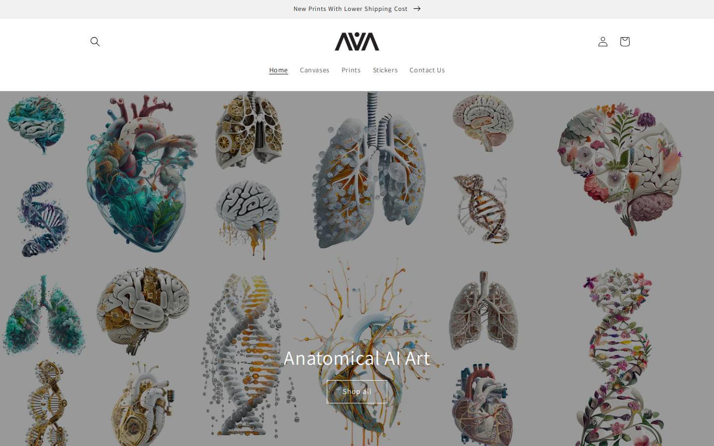 anatomyaia.com homepage screenshot