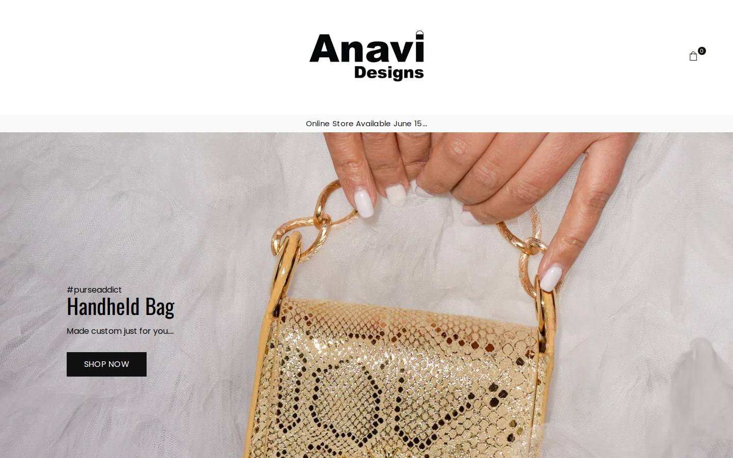 anavidesigns.com homepage screenshot