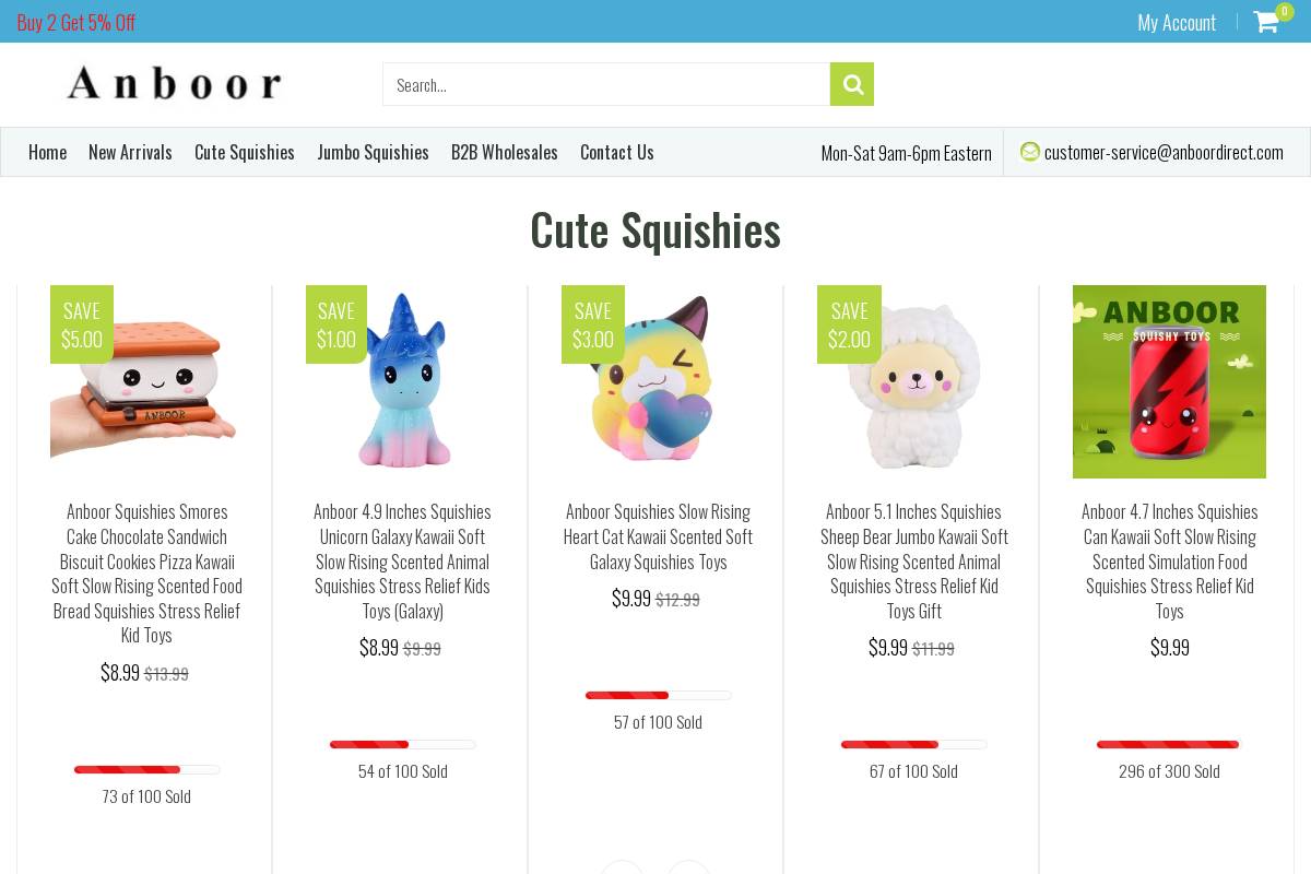 anboordirect.com homepage screenshot