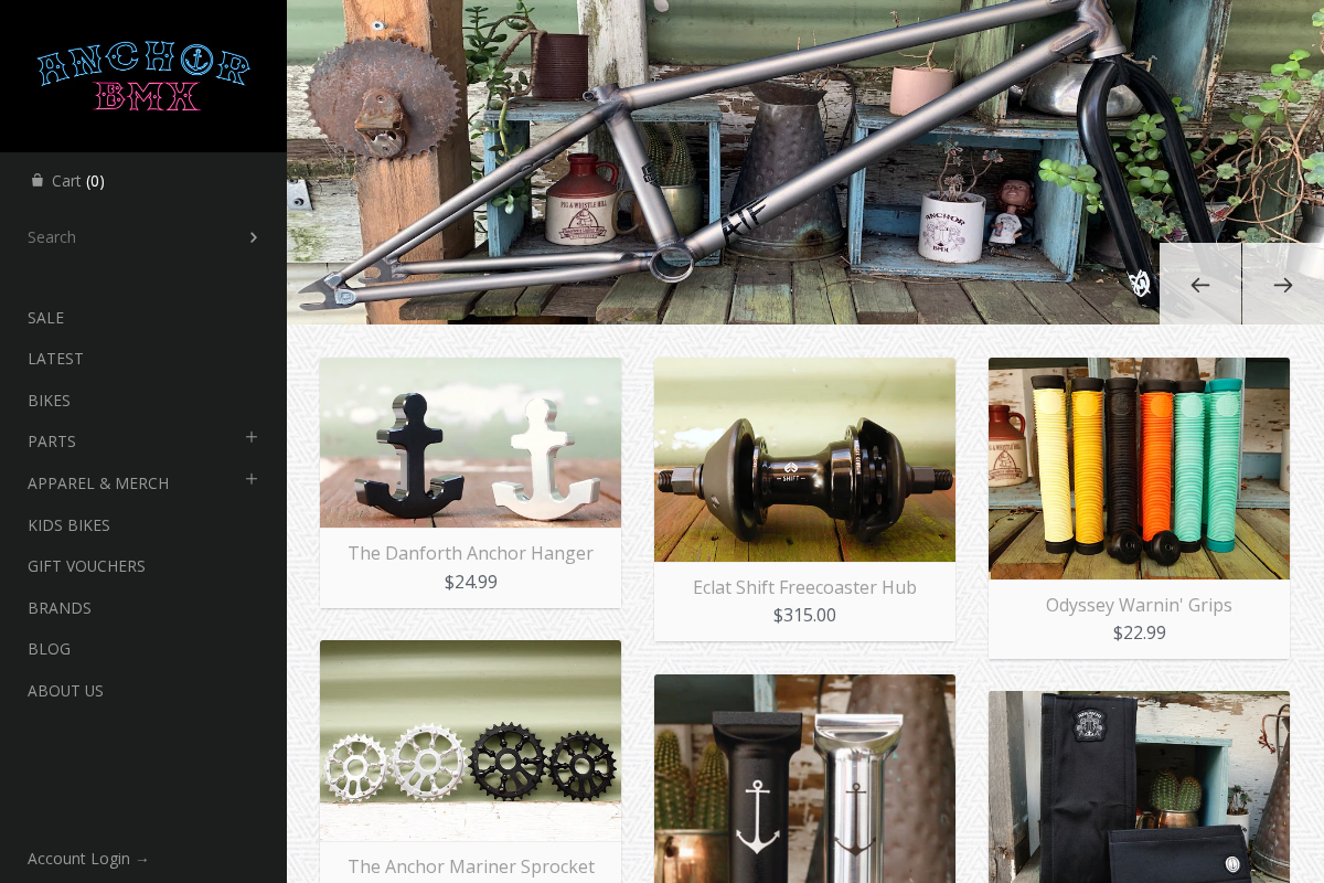 anchorbmx.com homepage screenshot