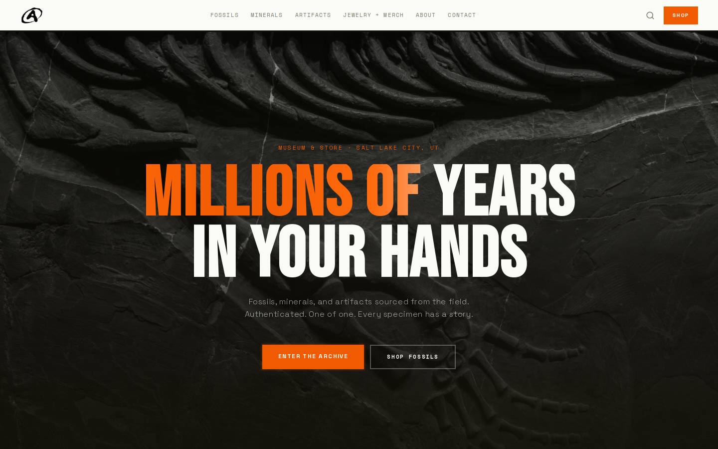 ancient-archives.com homepage screenshot