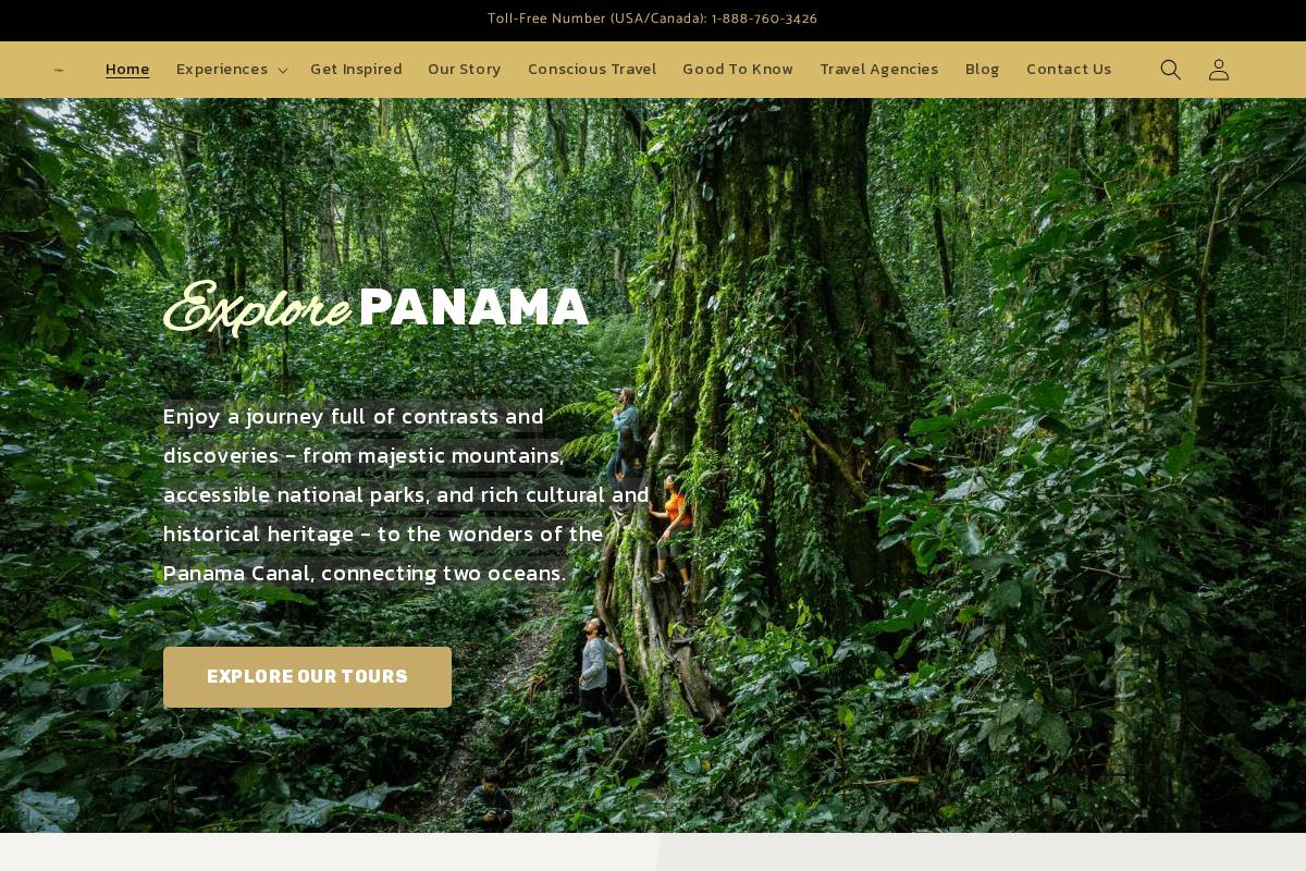 Anconexpeditions homepage screenshot