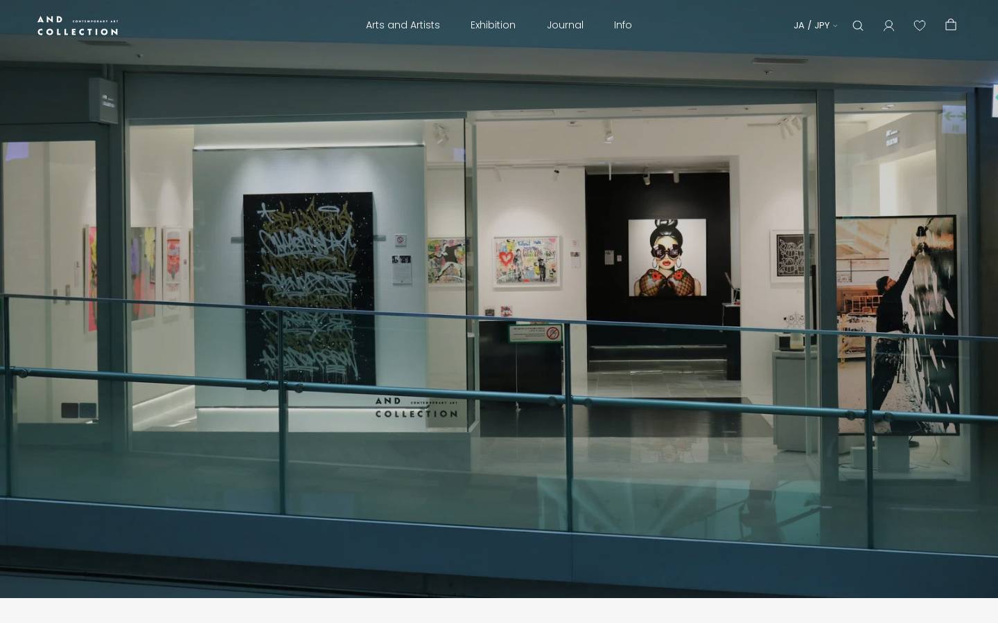 and-collection.com homepage screenshot