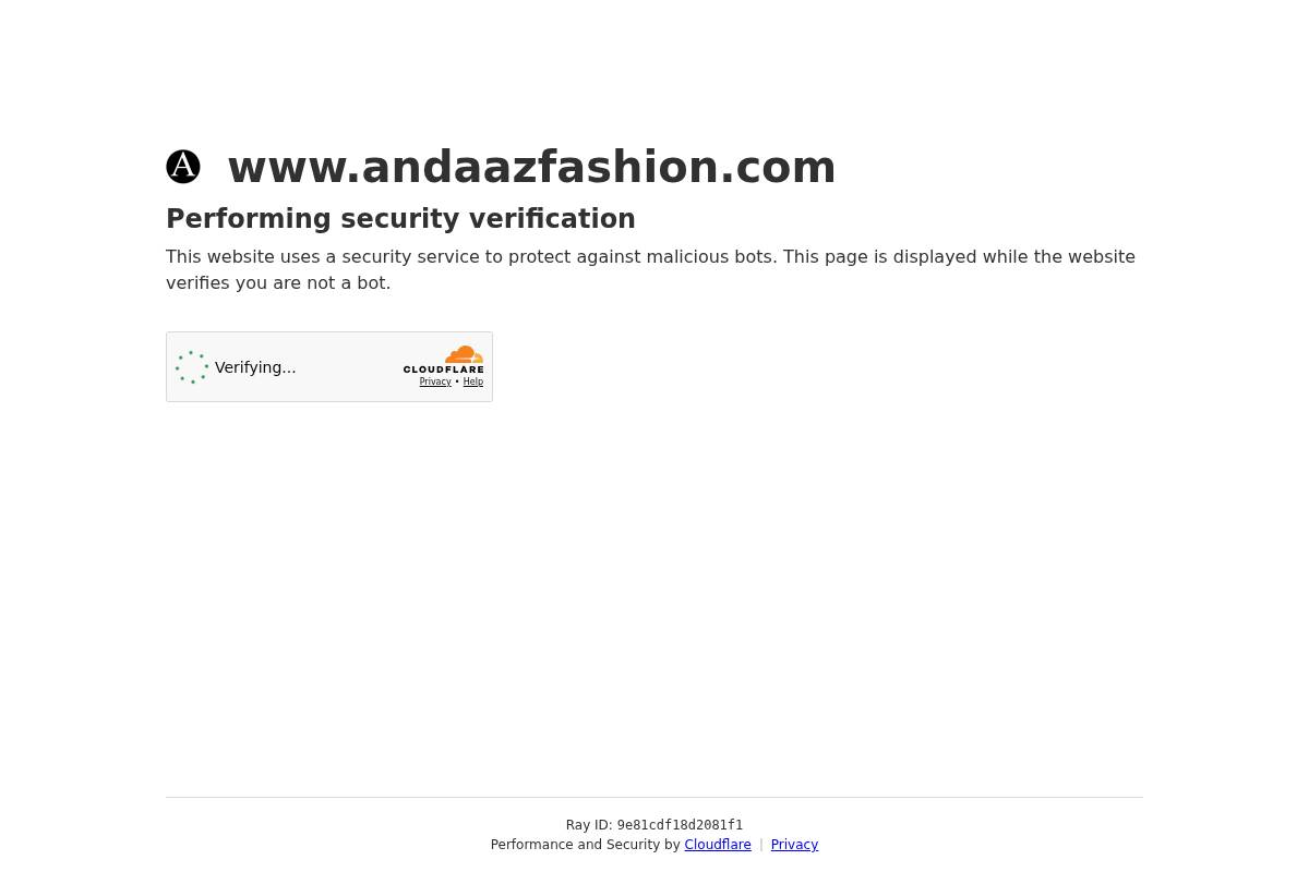 Andaaz Fashion US homepage screenshot